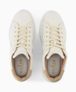 Dames Hogan Sneakers*Sneaker Rebel Ecru