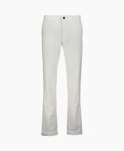 Heren Incotex Broeken*Pantalon 17S100-9822A Off White
