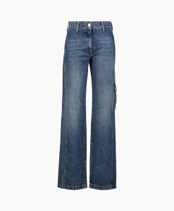 Dames Iro Broeken*Jeans Nerina Midden Blauw