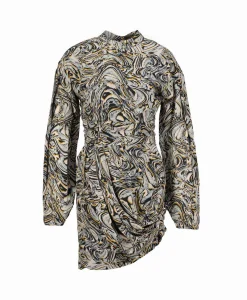 Dames Iro Jurken*Mini Jurk Francia Beige