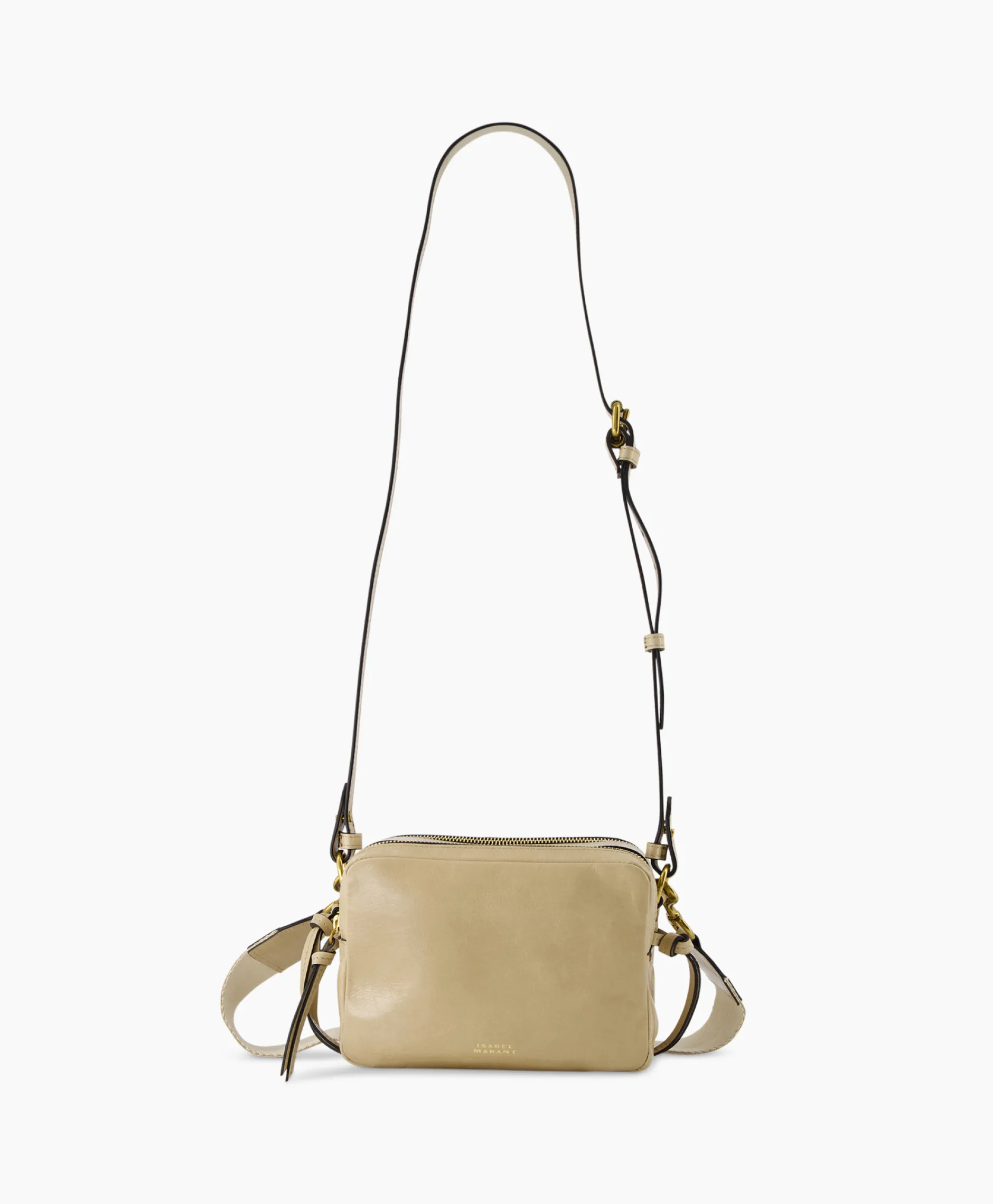 Dames Isabel Marant Tassen*Crossbody Tas Wardy Camera-Gb Zand