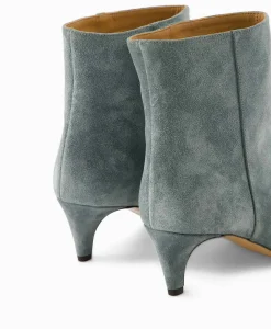 Dames Isabel Marant Laarzen*Enkellaars Daxi-Ga Licht Groen