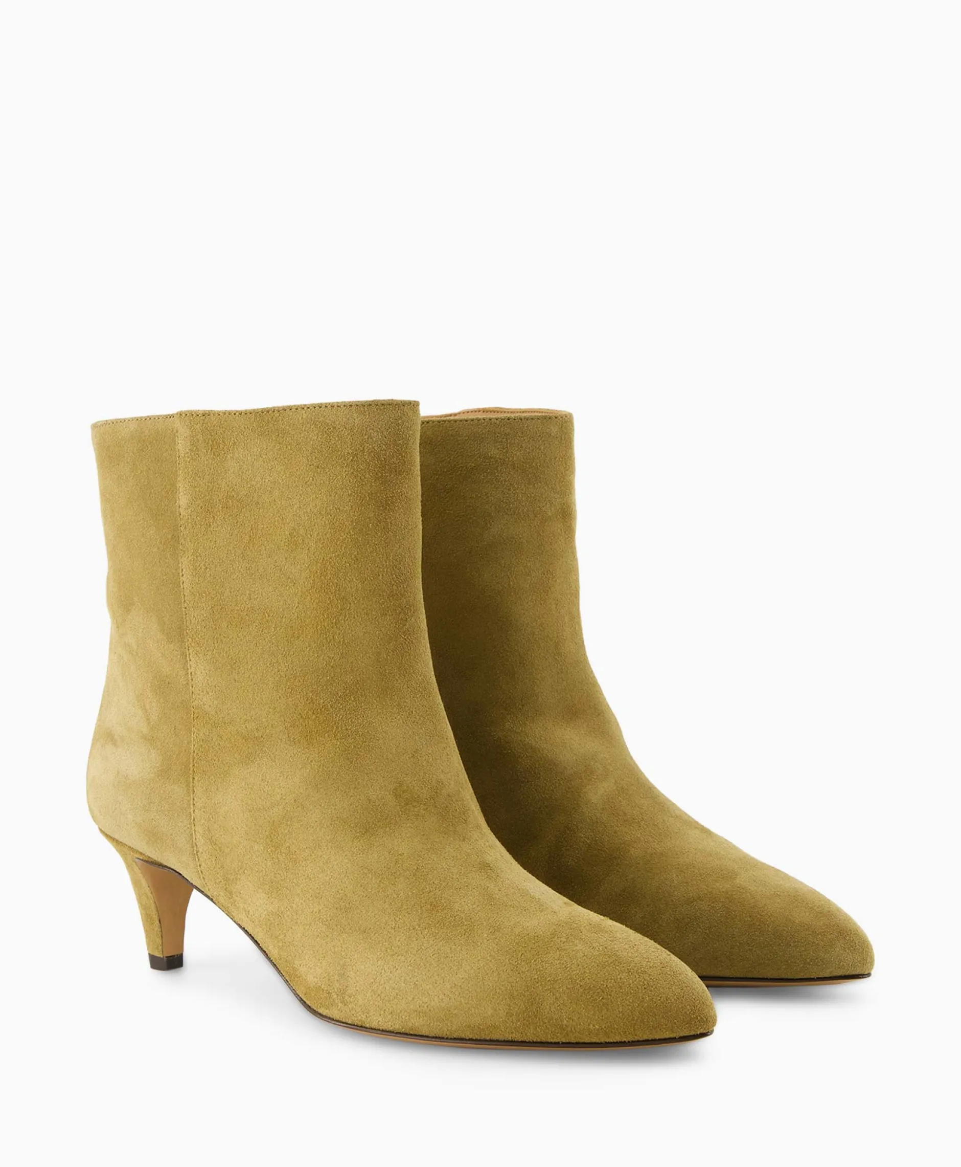 Dames Isabel Marant Laarzen*Enkellaars Daxi-Ga Taupe