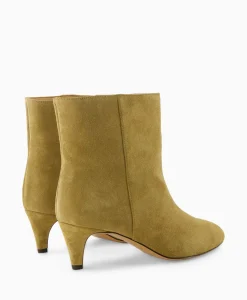 Dames Isabel Marant Laarzen*Enkellaars Daxi-Ga Taupe