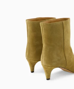 Dames Isabel Marant Laarzen*Enkellaars Daxi-Ga Taupe