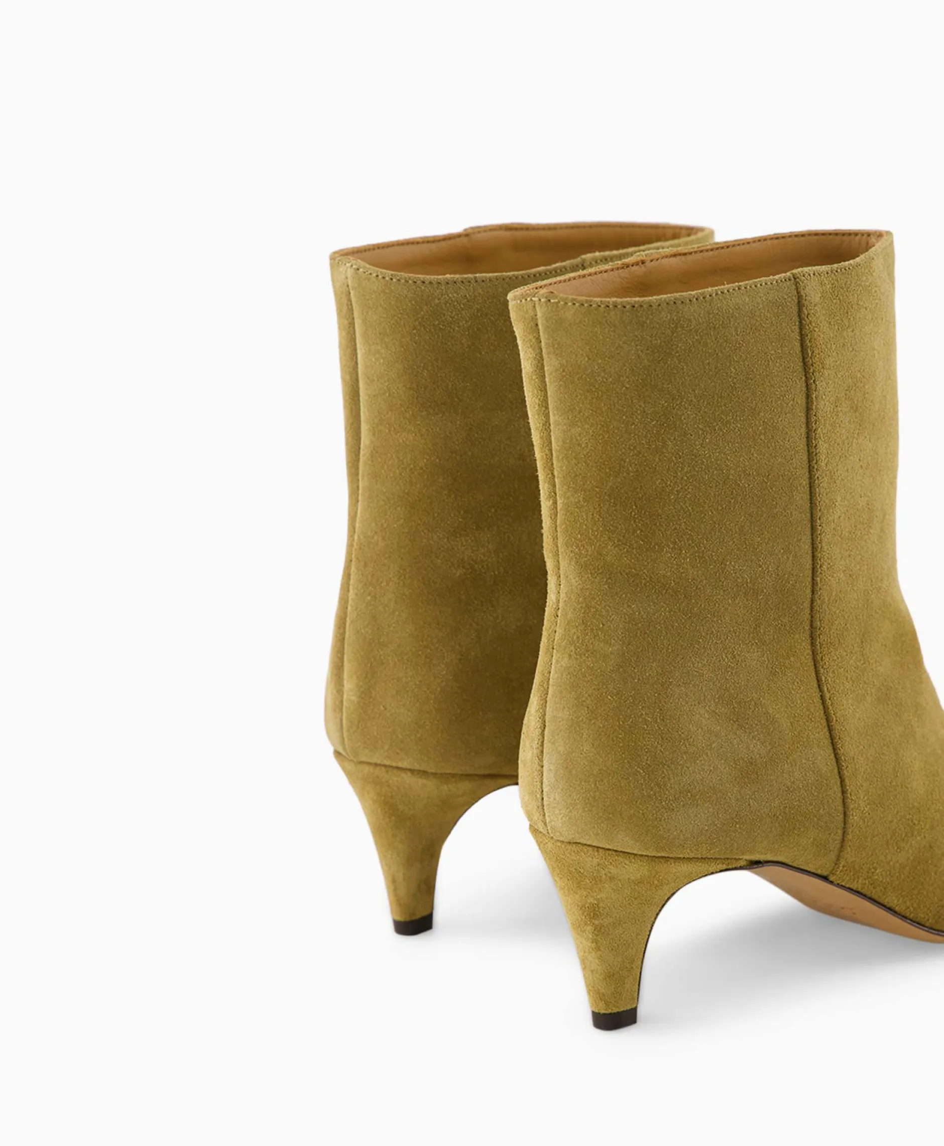 Dames Isabel Marant Laarzen*Enkellaars Daxi-Ga Taupe