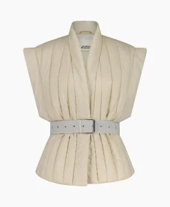 Dames Isabel Marant Gilets*Gilet Ajali-Ga Ecru