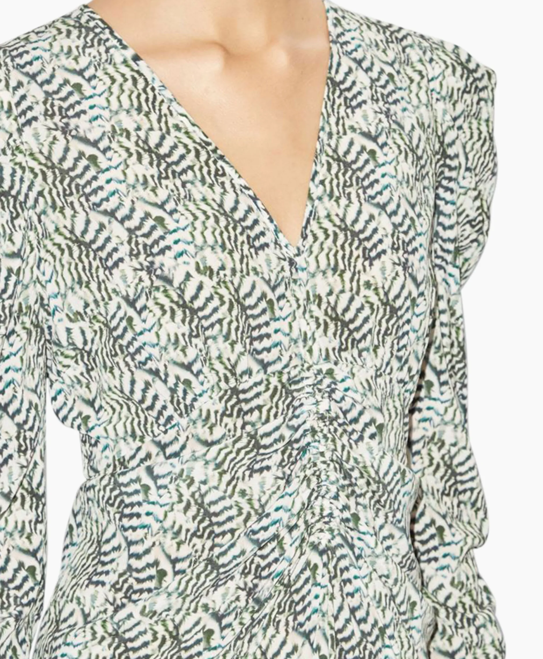 Dames Isabel Marant Bruiloftskleding*Midi Jurk Albini-Ga Ecru