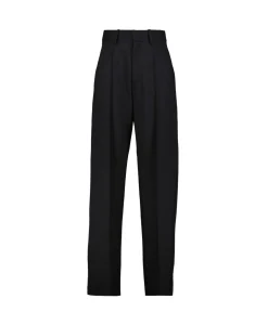 Dames Isabel Marant Broeken*Pantalon Sopiavea-Gb Zwart
