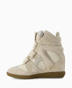 Dames Isabel Marant Sneakers*Sneaker Bekett-Ga Ecru
