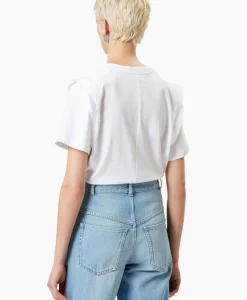Dames Isabel Marant T-Shirts & Tops*T-Shirt Korte Mouw Zelitos-Ga Wit