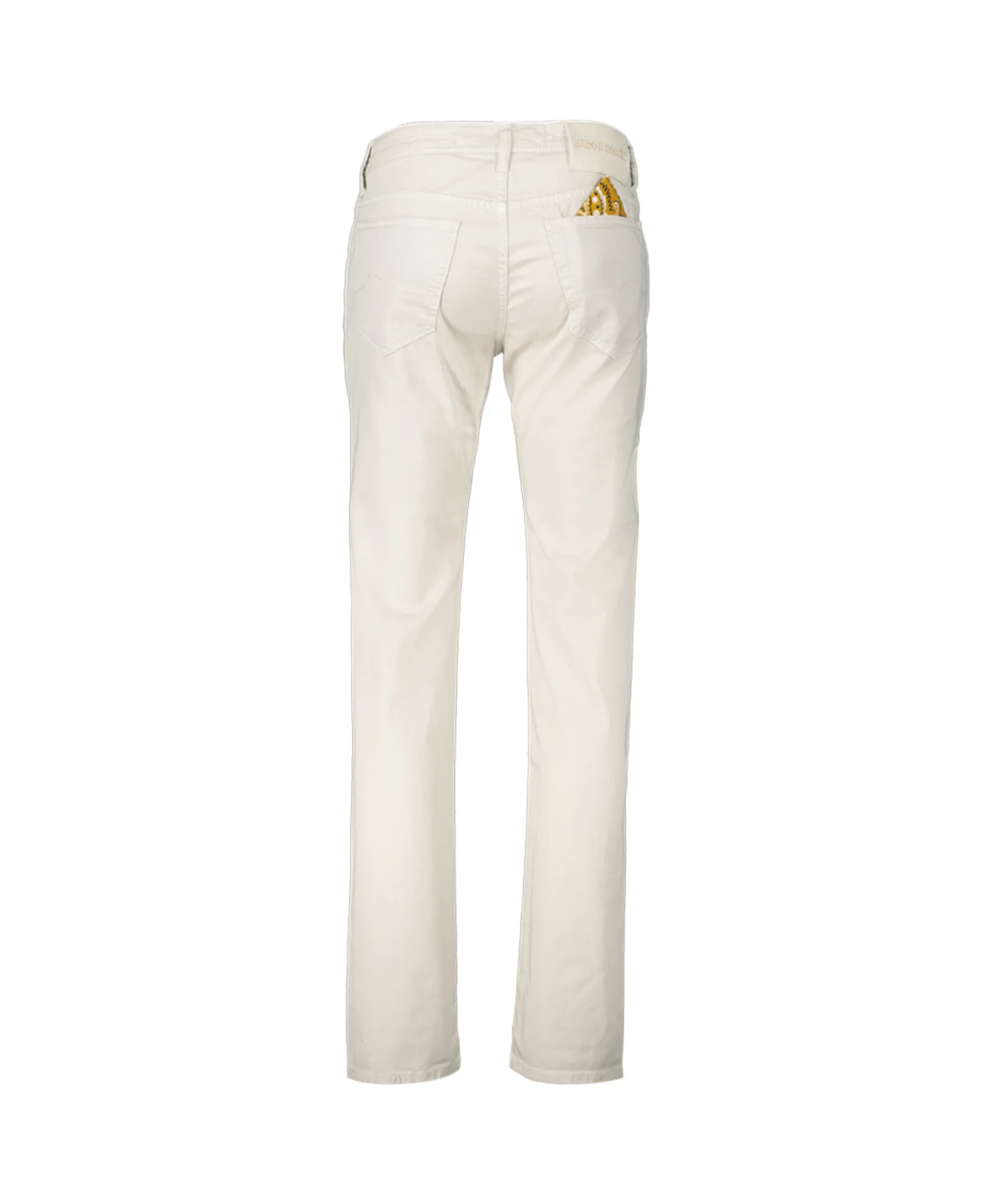 Heren Jacob Cohen Broeken*Broek Bard Off White