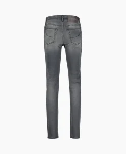 Heren Jacob Cohen Broeken*Jeans Bard Slim Fit Grijs