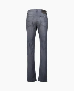 Heren Jacob Cohen Broeken*Jeans 5 Pkt Slim Fit Bard Donker Blauw