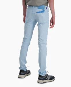 Heren Jacob Cohen Broeken*Jeans 5 Pkt Super Slim Fit Nick Blauw