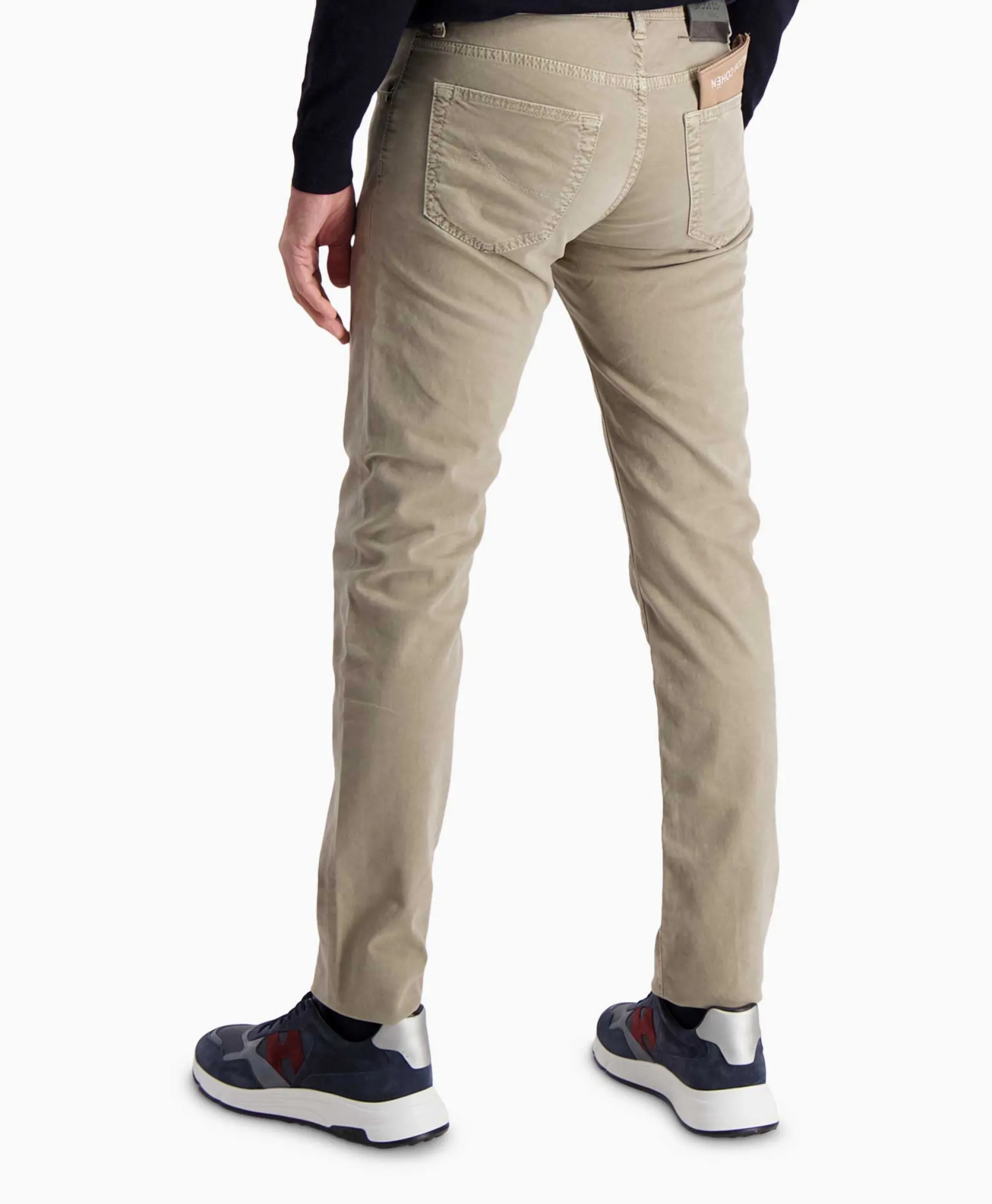 Heren Jacob Cohen Broeken*Jeans Nick Slim Grijs