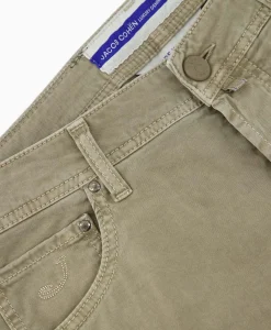 Heren Jacob Cohen Broeken*Jeans Nick Slim Grijs