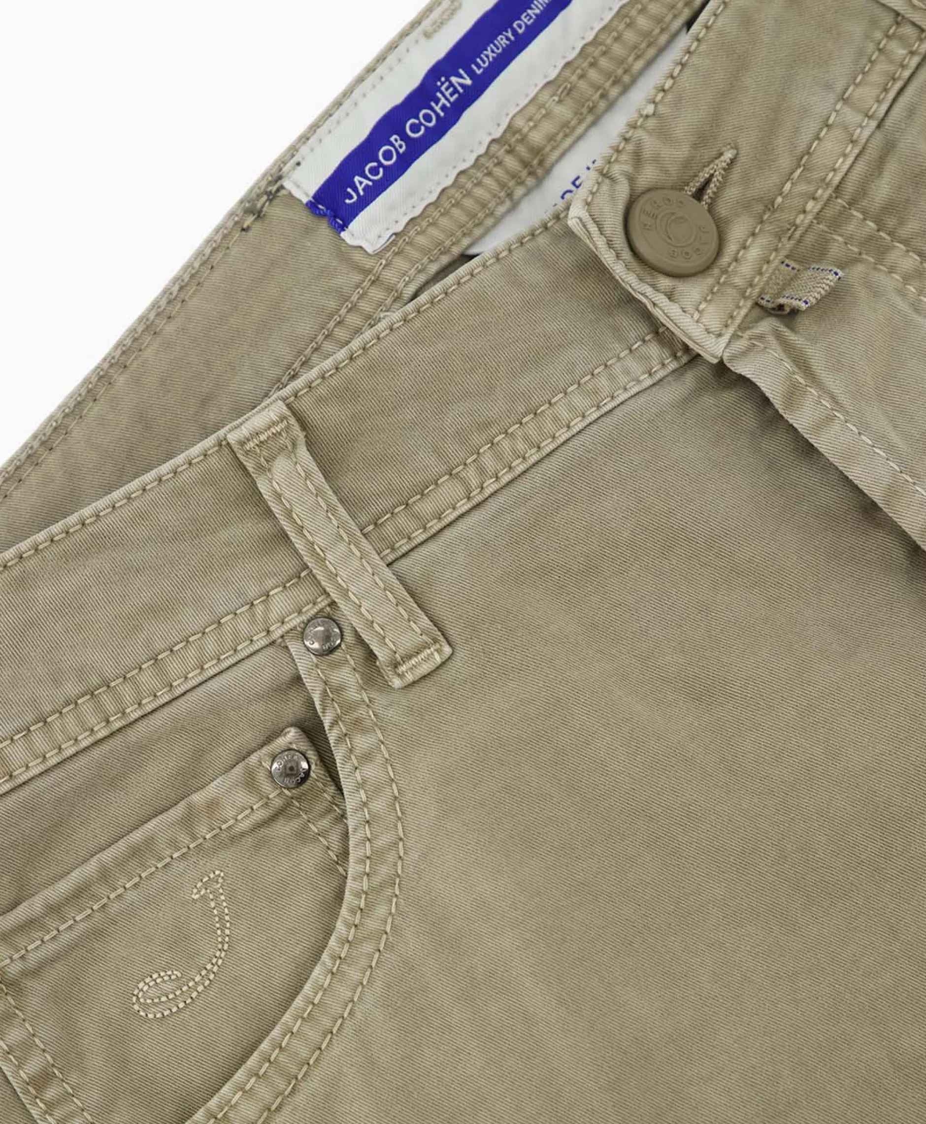 Heren Jacob Cohen Broeken*Jeans Nick Slim Grijs