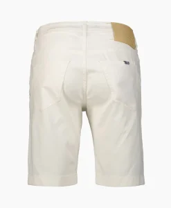 Heren Jacob Cohen Broeken*Korte Broek Bermude 5T Slim Fit Lou Licht Bruin
