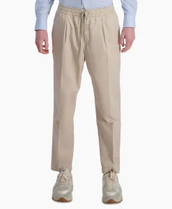 Heren Jacob Cohen Broeken*Pantalon Low Carrot Fit Daniel Beige