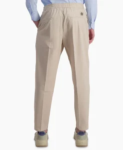 Heren Jacob Cohen Broeken*Pantalon Low Carrot Fit Daniel Beige