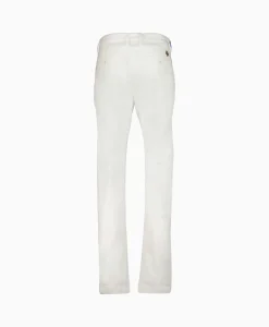Heren Jacob Cohen Broeken*Pantalon Slim Fit Bobby Off White