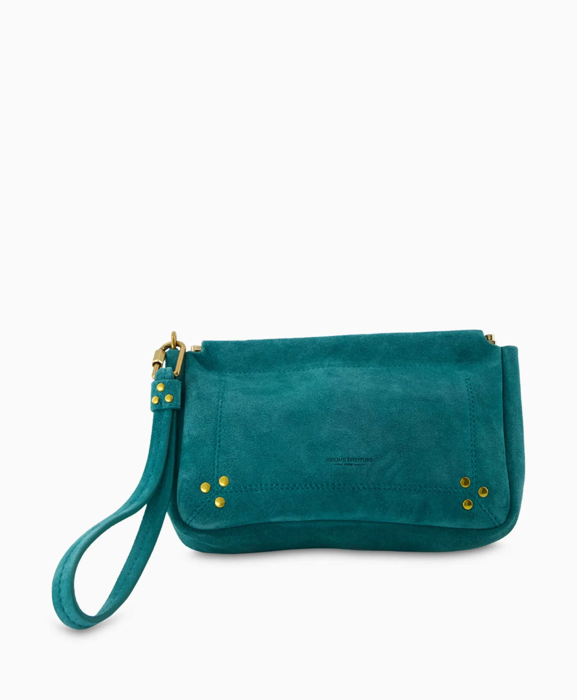 Dames Jérôme Dreyfuss Tassen*Jerome Dreyfuss Clutch Clap M Groen