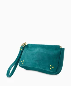 Dames Jérôme Dreyfuss Tassen*Jerome Dreyfuss Clutch Clap M Groen
