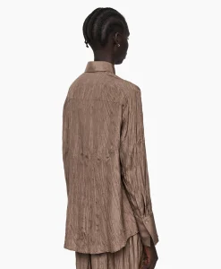 Dames Joseph Blouses*Blouse Bercy Habotai Bruin