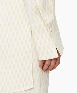 Dames Joseph Blouses*Blouse Bold Alcove Print Ecru