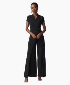 Dames Joseph Ribkoff Jumpsuits*Jumpsuit Korte Mouwen Zwart