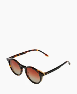 Heren Komono Zonnebrillen*Zonnebril Archie Tortoise Blonde Wing Beige