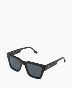 Heren Komono Zonnebrillen*Zonnebril Bob Black Zwart