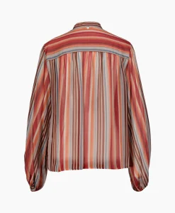 Dames Liu Jo Blouses*Blouse Blusa C/Maniche Ampie Rose