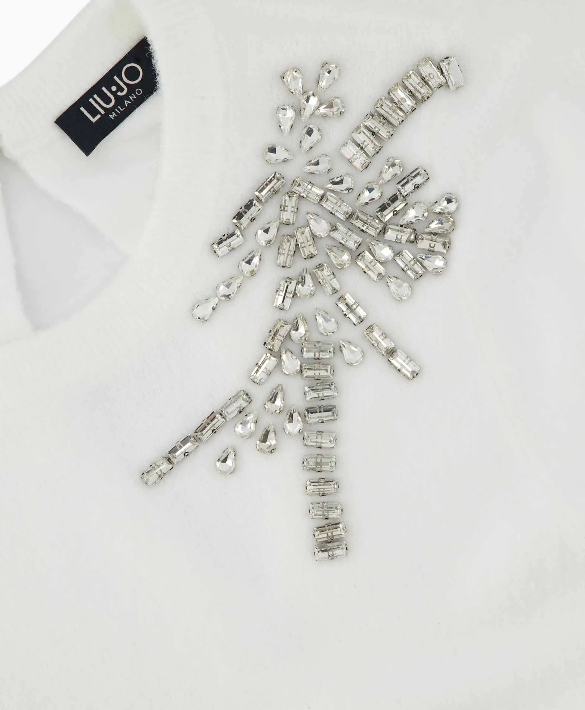 Dames Liu Jo Truien*Blouse Sweater Wit