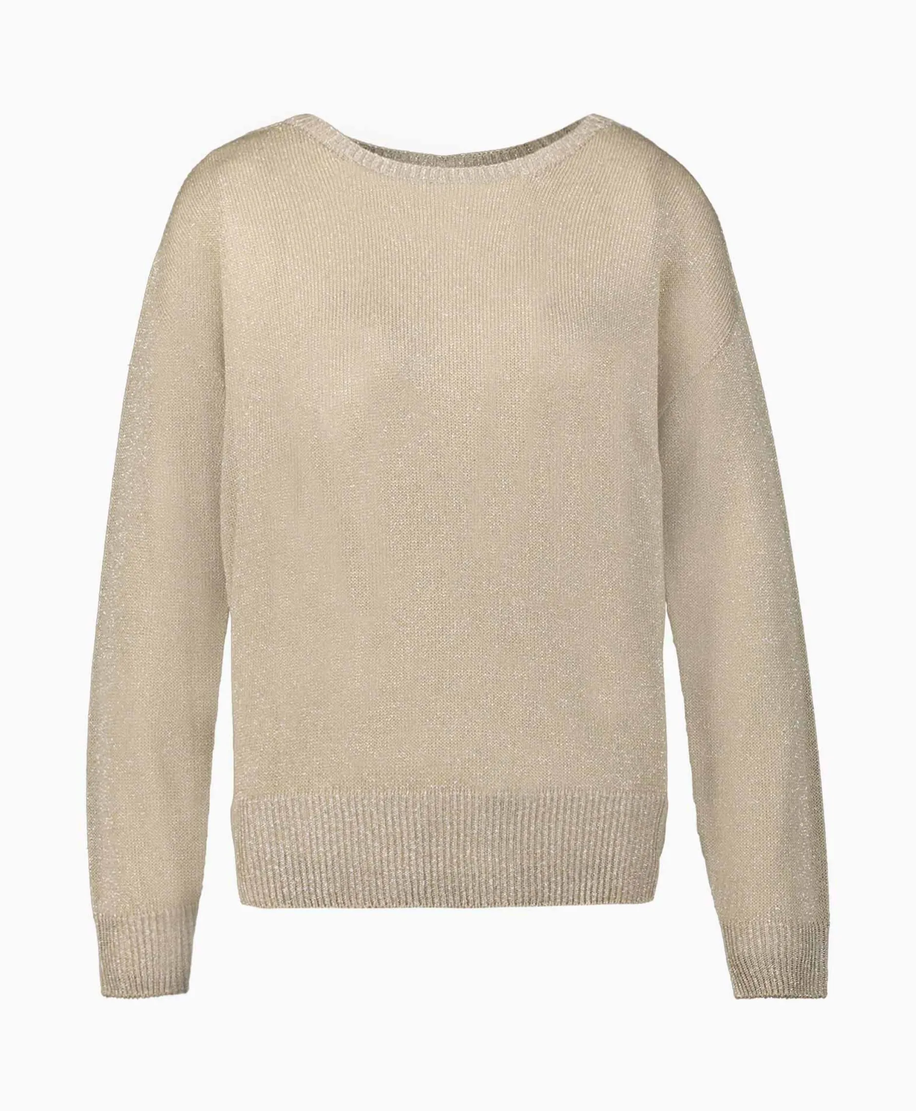 Dames Liu Jo Truien*Pullover Maglia Chiusa M/L Goud