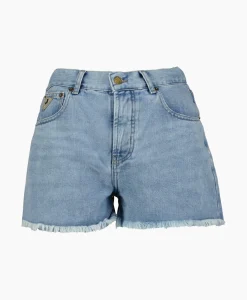 Dames Lois Broeken*Korte Broek Sandra Licht Blauw