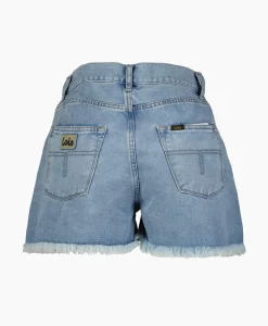 Dames Lois Broeken*Korte Broek Sandra Licht Blauw