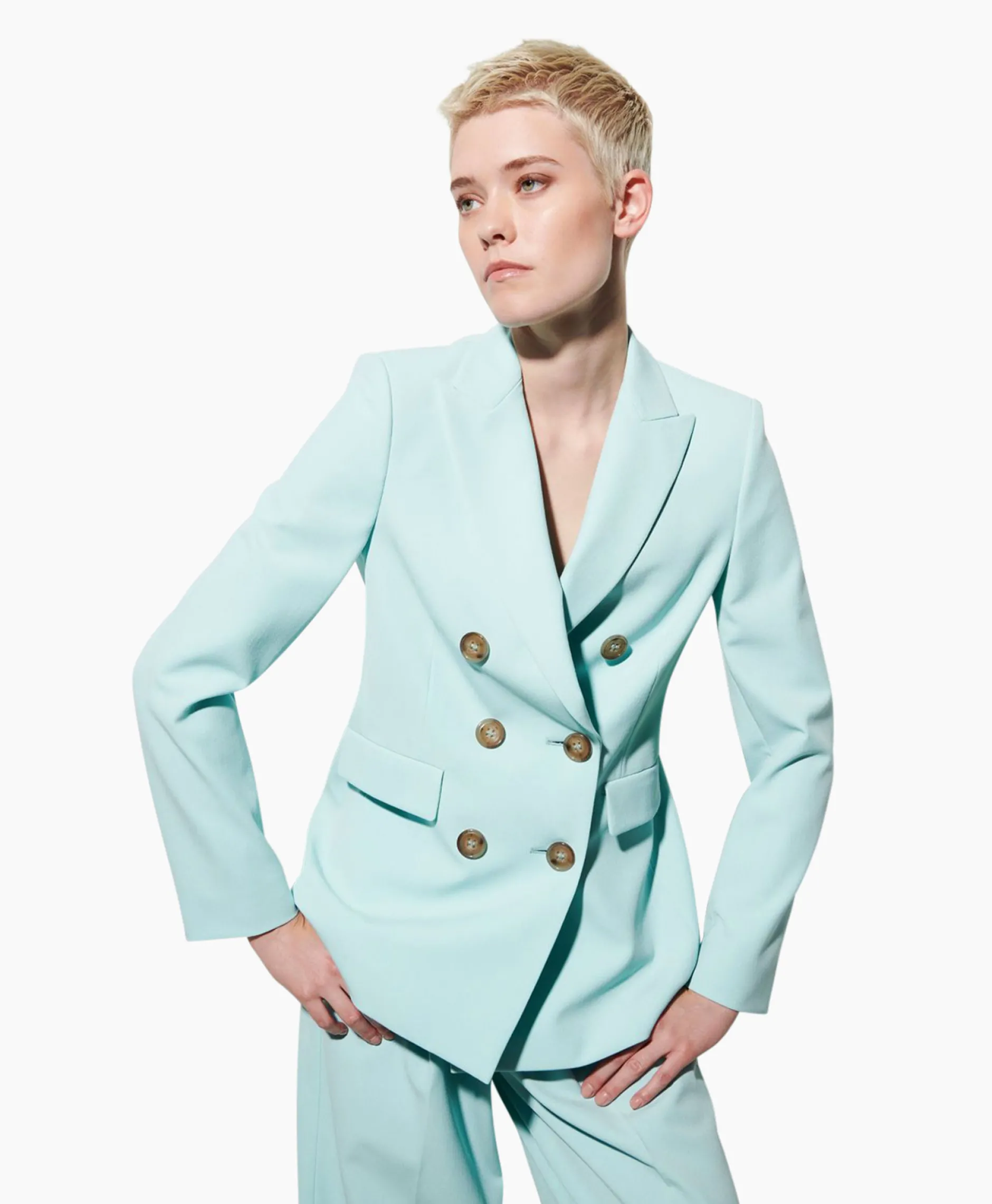 Dames Luisa Cerano Blazers*Blazer 498011/3453-0 Aqua