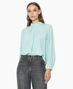 Dames Luisa Cerano Blouses*Blouse 298418/2179-0 Aqua