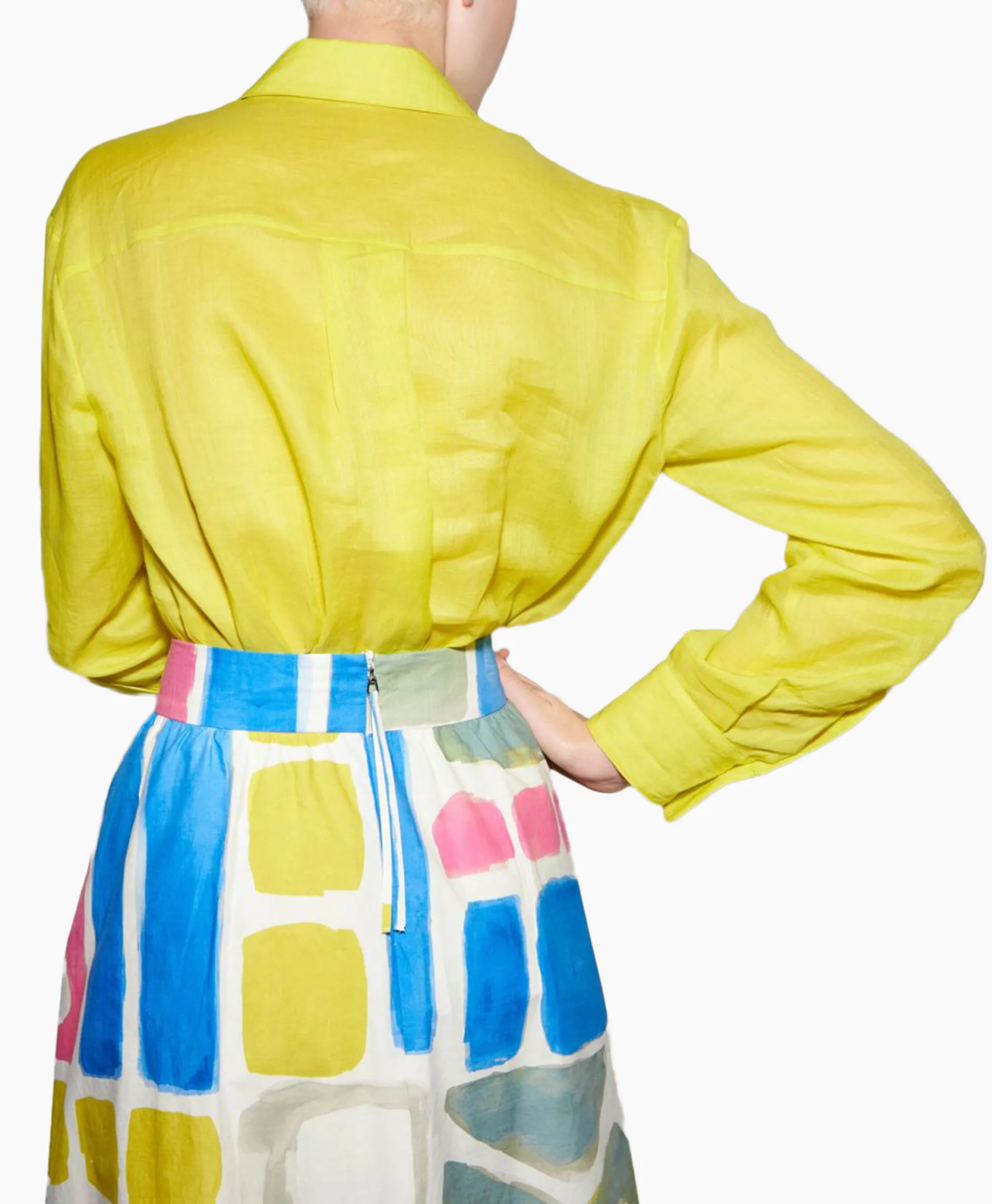 Dames Luisa Cerano Blouses*Blouse 298331/3500-0 Geel