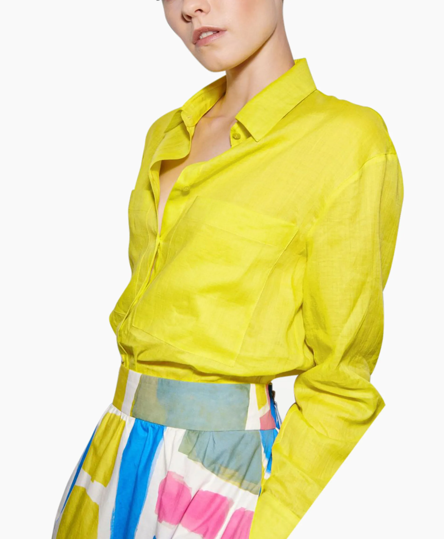 Dames Luisa Cerano Blouses*Blouse 298331/3500-0 Geel