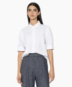 Dames Luisa Cerano Blouses*Blouse 298431/3342-0 Wit