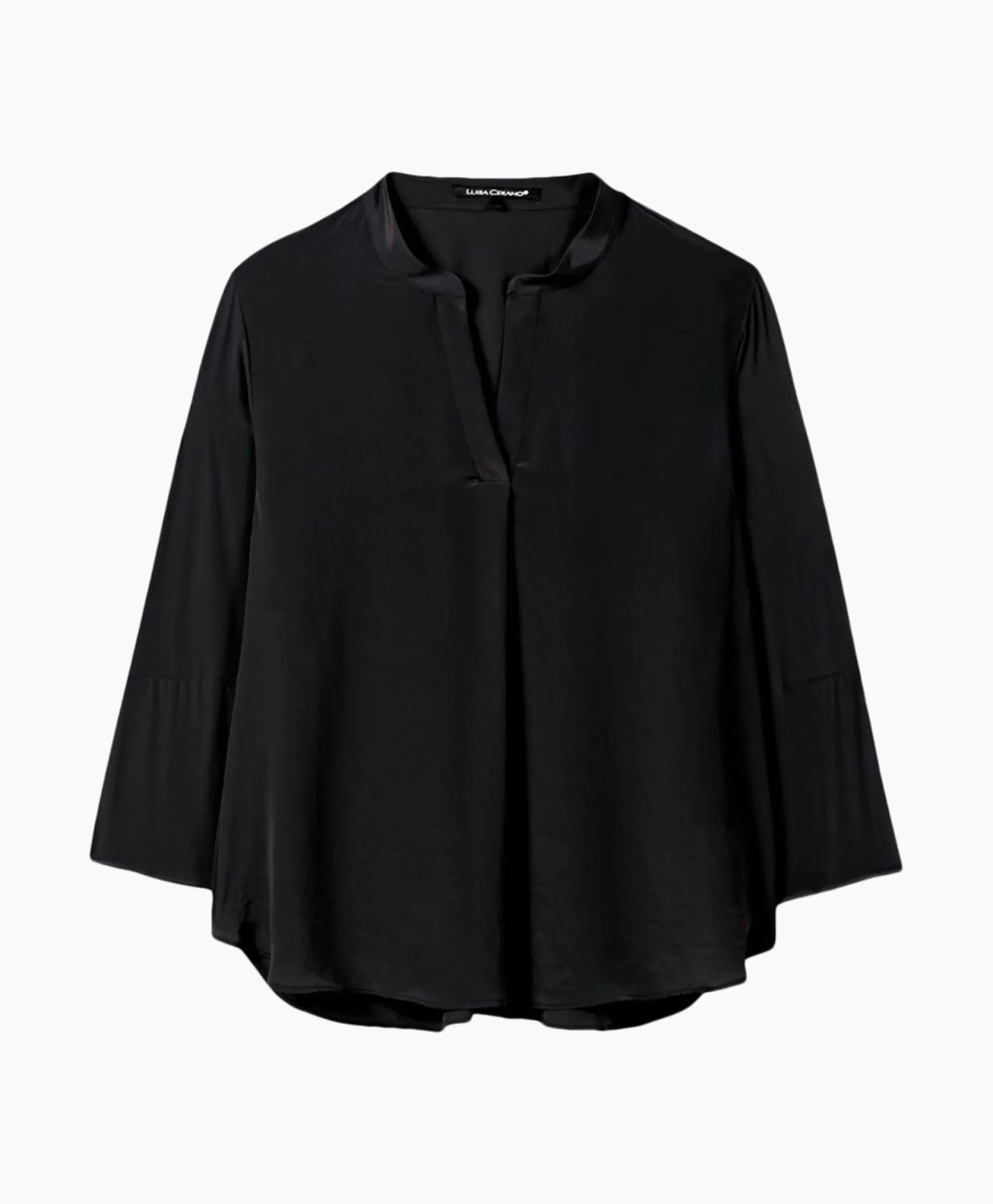Dames Luisa Cerano Blouses*Blouse 298445/3597-0 Zwart Dessin