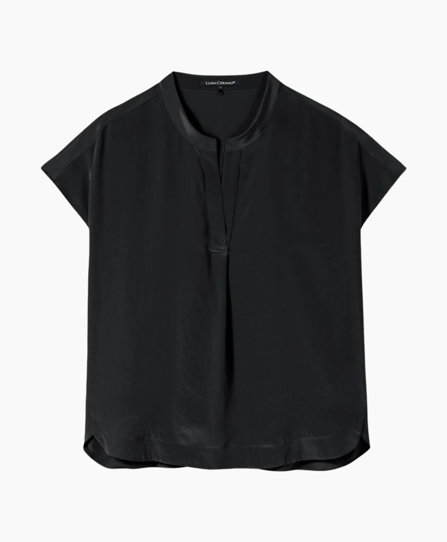 Dames Luisa Cerano Blouses*Blouse 298461/3597-0 Zwart Dessin
