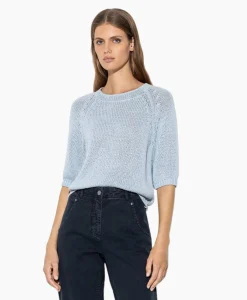 Dames Luisa Cerano Truien*Gebreide Trui 198405/5894-0 Licht Blauw