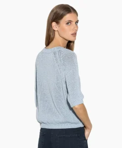 Dames Luisa Cerano Truien*Gebreide Trui 198405/5894-0 Licht Blauw