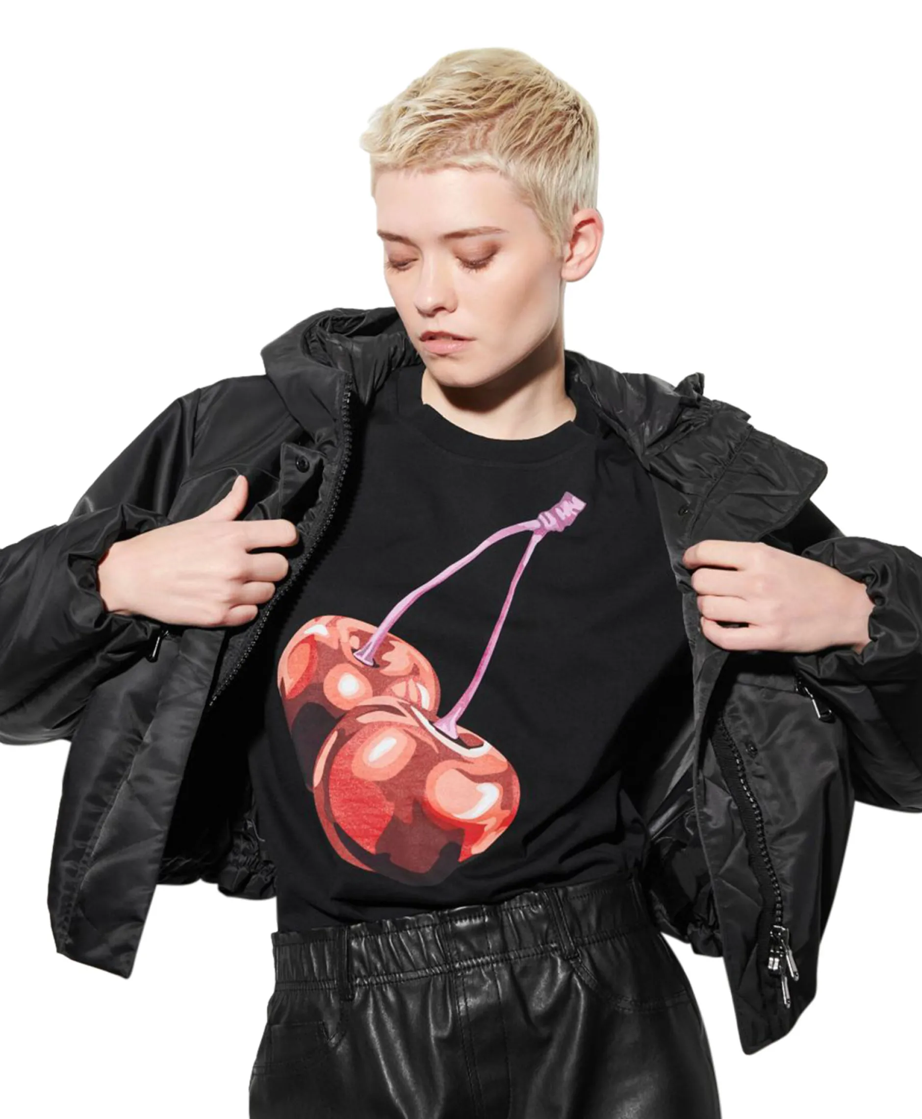 Dames Luisa Cerano Jassen*Jack 498581/4129-0 Zwart Dessin