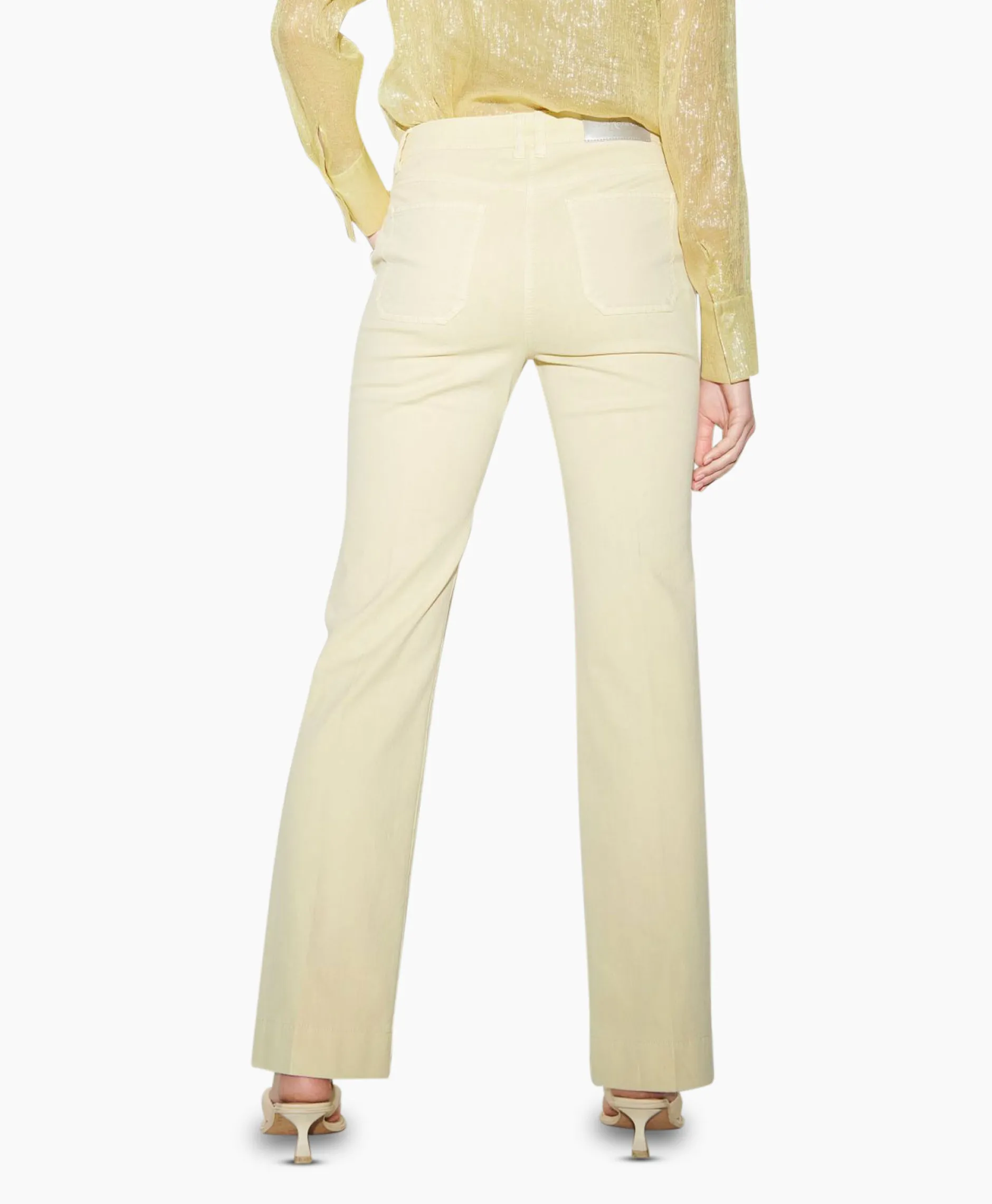 Dames Luisa Cerano Broeken*Jeans 698615/2198-0 Off White