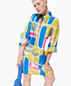 Dames Luisa Cerano Jurken*Jurk 798494/3624-0 Off White